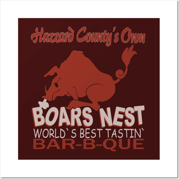 BOARS NEST Wall Art by vender